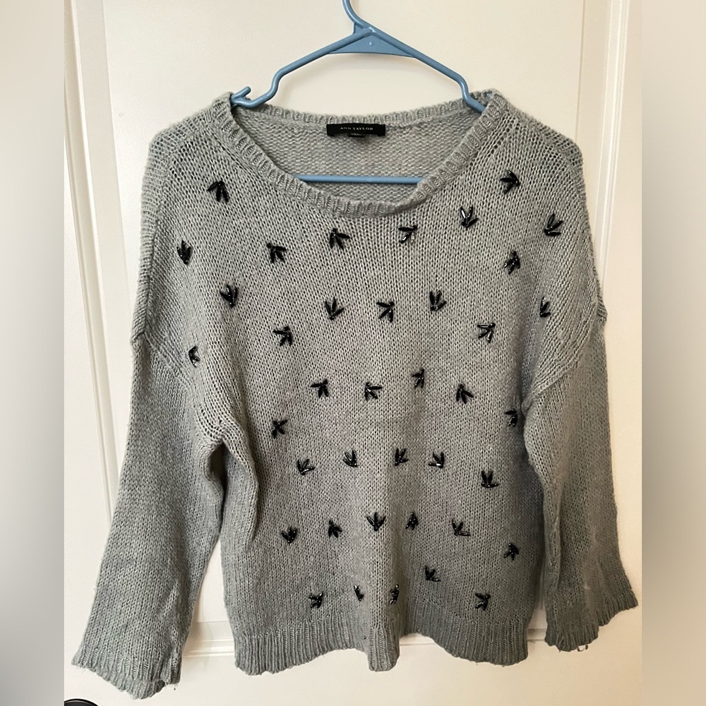 Ann Taylor gray sweater